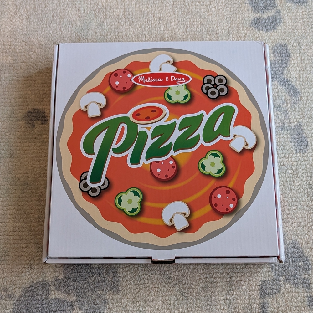 Melissa and Doug Wooden Pizza Topping Toss Game